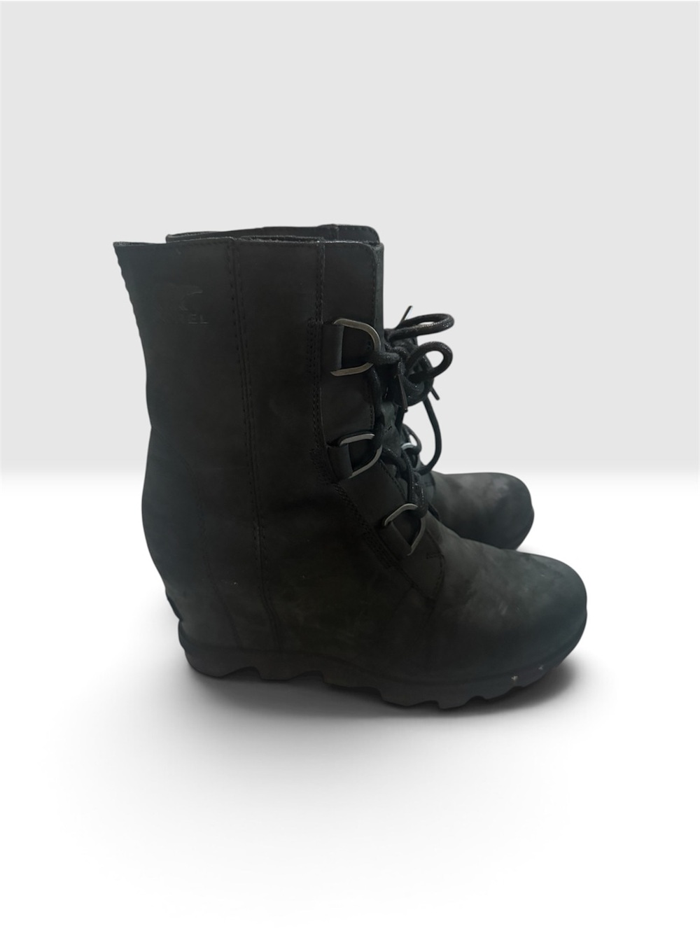 Sorel Women's Black Lace-Up Boots